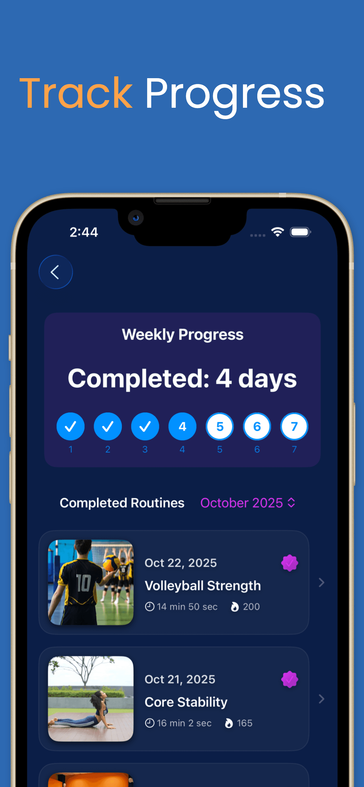 Streaks & Achievements