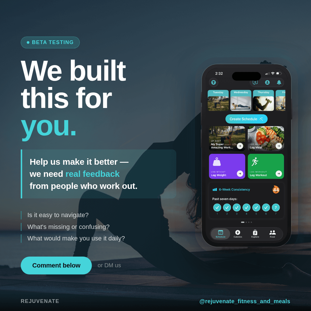Rejuvenate App