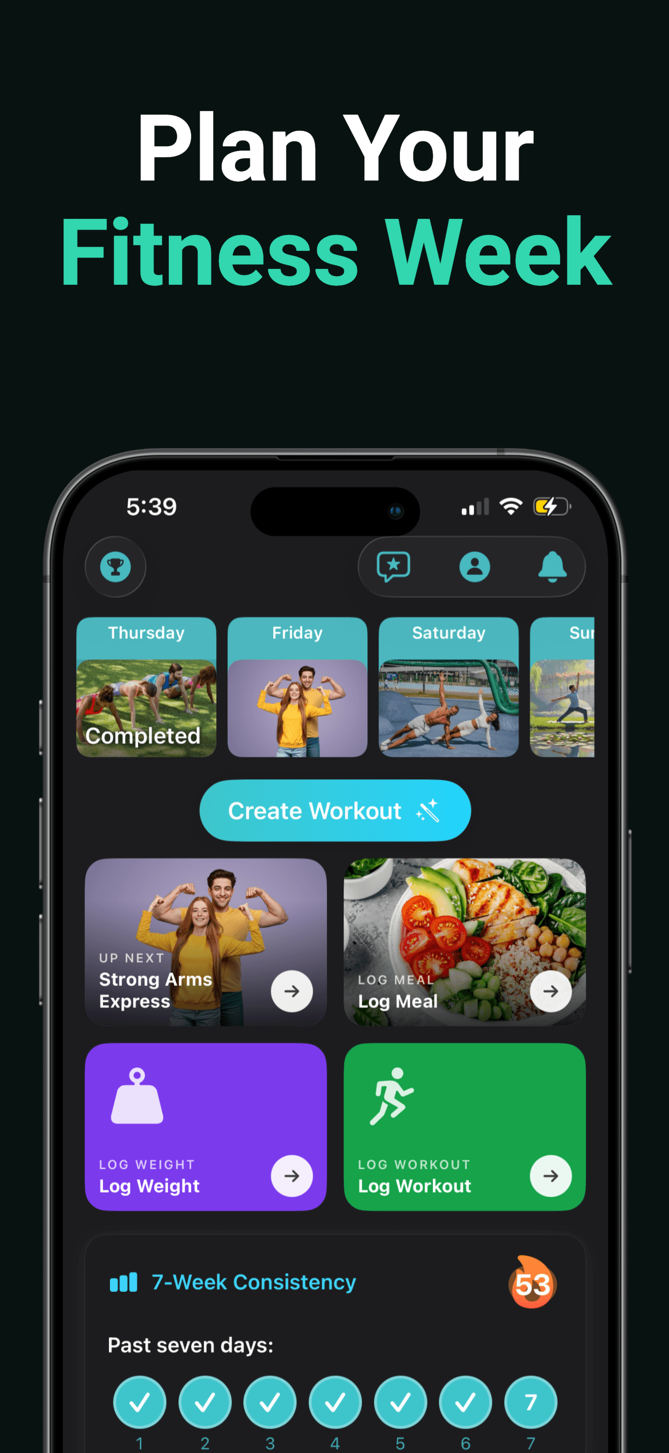 Workout planner