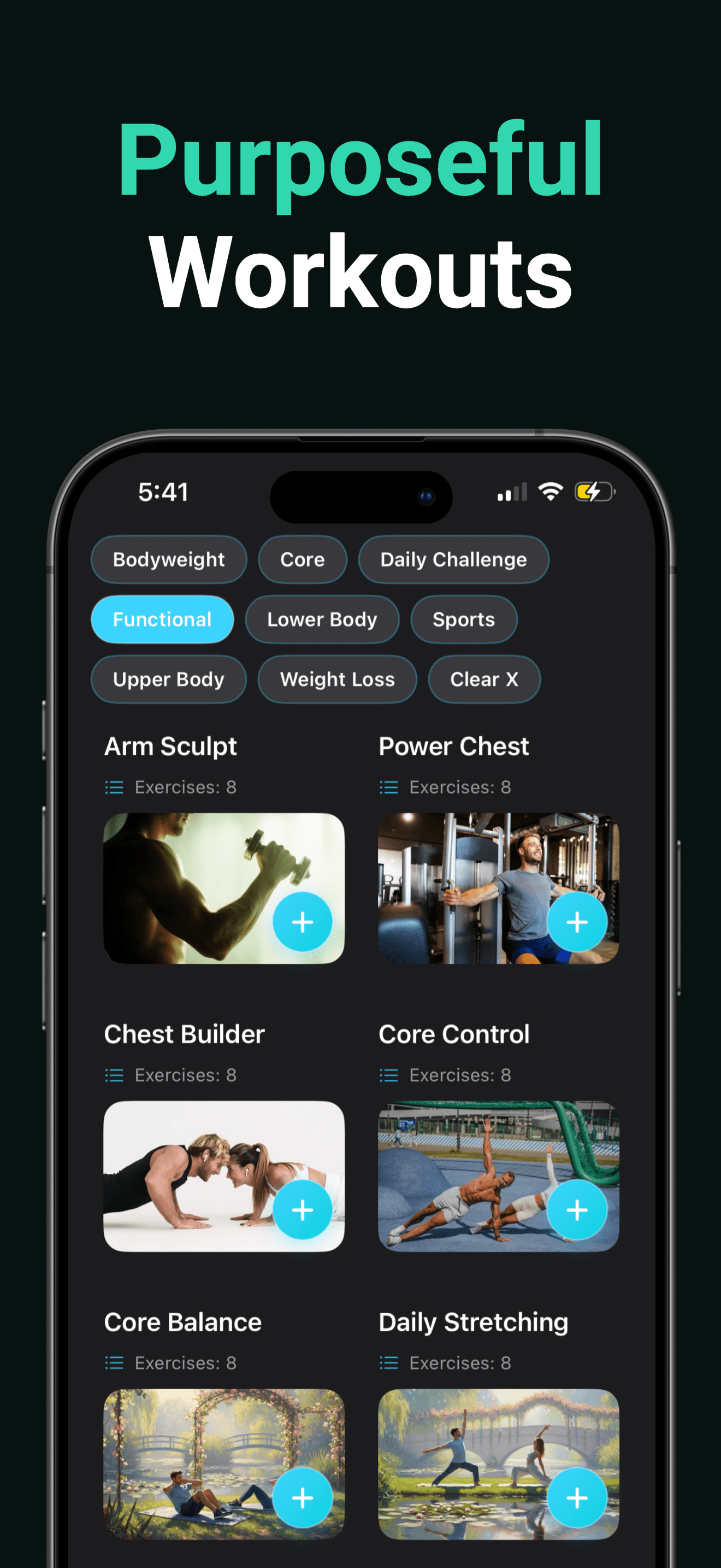 Personalized workouts